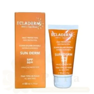 ECLADERM – Sunderm Ecran Solaire SPF50+ – 50ml