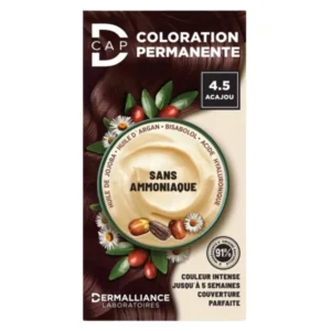 D-cap Coloration Cheveux Permanente – 4.5 Acajou