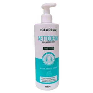 ECLADERM – Nettoderm Gel Nettoyant Sans Savon – 200ml